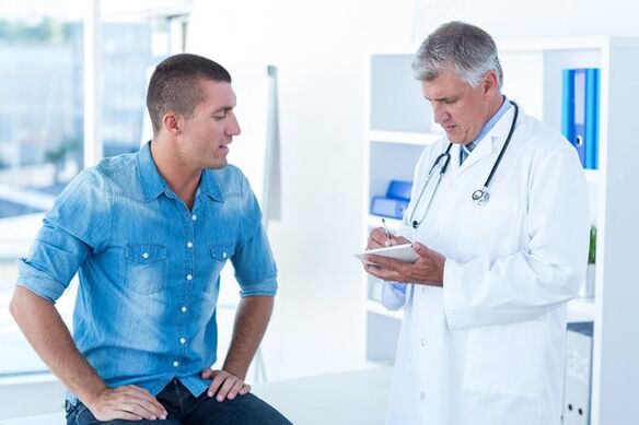 Een arts raadplegen voor chronische prostatitis